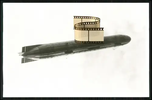 Foto AK - Zeppelin LZ-33 - Kennung L8 Luftschiff Marine Nieuwpoort Flandern 1915