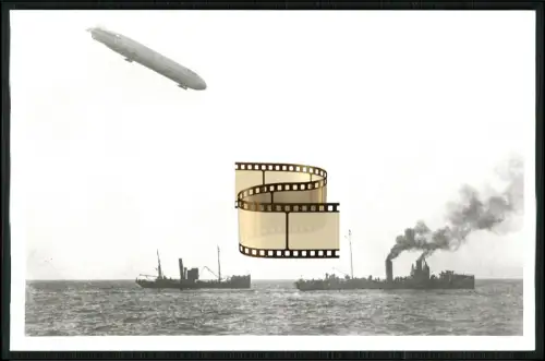 Foto AK - Zeppelin LZ-39 - Kennung L9 Luftschiff Marine Bekämpfung U-Boote 1915
