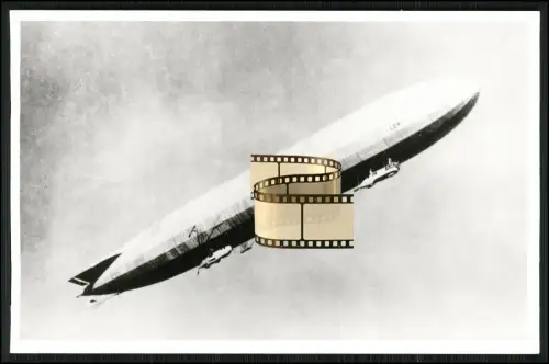 Foto AK Zeppelin LZ-69 - L24 Luftschiff Marine -Aufklärungsfahrt Angriff England
