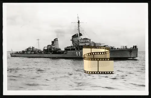 Orig. Foto - Archiv Drüppel - Zerstörer Z4 - Richard Beitzen - Kriegsmarine