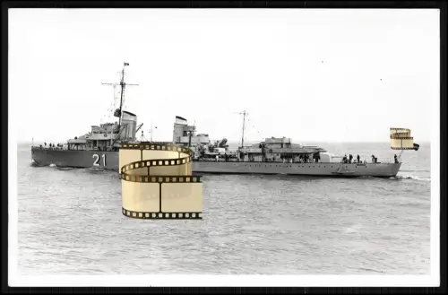 Orig. Foto - Archiv Drüppel - Zerstörer Z5 - Paul Jacobi - Kriegsmarine auf See