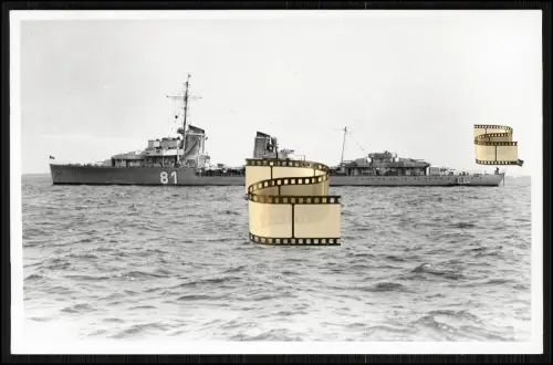 Orig. Foto - Archiv Drüppel - Zerstörer Z 10 - Hans Lody - Kriegsmarine auf See