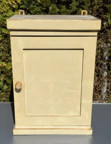 Apothekerschrank Hängeschrank 1910 - nicht Restauriert - Kiefer Tanne 45x32x19cm