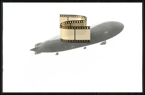 Foto AK Zeppelin LZ-98 - L 52 Marine Luftschiff - Aufklärung und Bombenangriffe