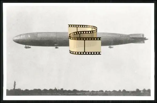 Foto AK Zeppelin LZ-104 - L 59 Marine Luftschiff -Langstrecken Militärluftschiff