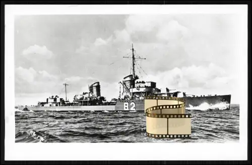 Orig. Foto - Archiv Drüppel - Zerstörer Z 12 - Erich Giese - Kriegsmarine