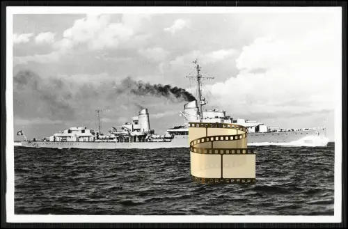 Orig. Foto - Archiv Drüppel - Zerstörer Z 14 - Friedrich Ihn - Kriegsmarine