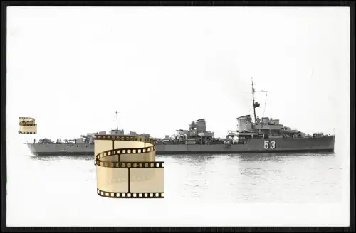 Orig. Foto - Archiv Drüppel - Zerstörer Z 18 - Hans Lüdemann - Kriegsmarine