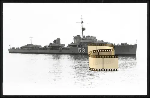 Orig. Foto - Archiv Drüppel - Zerstörer Z 18 - Hans Lüdemann - Kriegsmarine