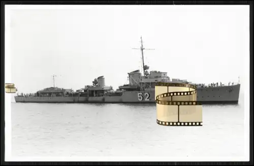 Orig. Foto - Archiv Drüppel - Zerstörer Z 19 - Hermann Künne - Kriegsmarine
