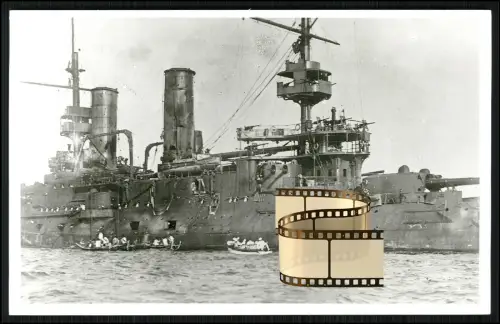Orig. Foto russische Linienschiff Zessarewitsch Schlachtschiff Russ. Japan Krieg