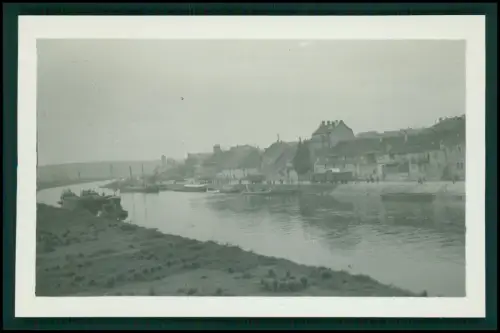 13x Foto - Mainufer Kitzingen Hafenbetrieb Lastkähne Main-Schiffe Stadt uvm 1938