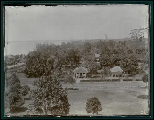 Foto Padang Westsumatra in Indonesien ca. 1880–1910 - Pfähle Minangkabau-Kultur