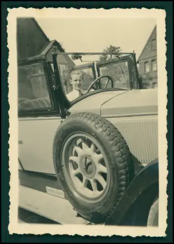 13x Foto - Reise nach Hessen 1937-  im Mercedes-Benz 10/50 PS Typ Stuttgart 260