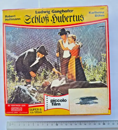 Schloß Hubertus - Super 8 Film color Magnetton-  120m Klassiker - Karlheinz Böhm