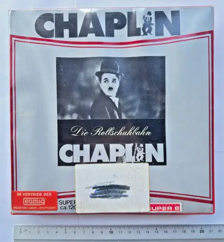 Chaplin Die Rollschuhbahn - Super 8 Film - Klassiker Stummfilm 120m