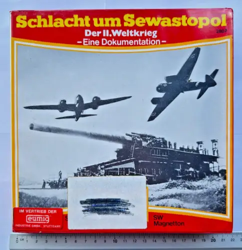 Schlacht um Sewastopol - Der II Weltkrieg eine Dokumentation Super 8 Tonfilm SW