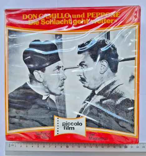 Don Camillo und Peppone - Die Schlacht geht weiter  Super 8 Tonfilm SW Magnetton