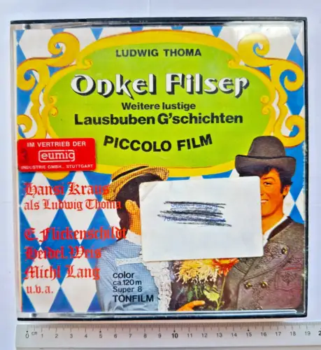 Onkel Filser weitere lustige Lausbuben Geschichten  Ludwig Thoma Super 8 Tonfilm