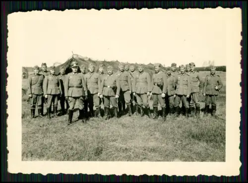 12x Foto - Soldaten Wehrmacht im Einsatz - Rückseite Handschrift mit Information