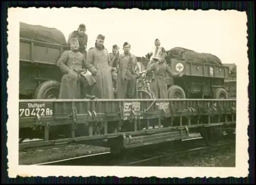 13x Foto - Soldaten Wehrmacht im Einsatz - Rückseite Handschrift mit Information