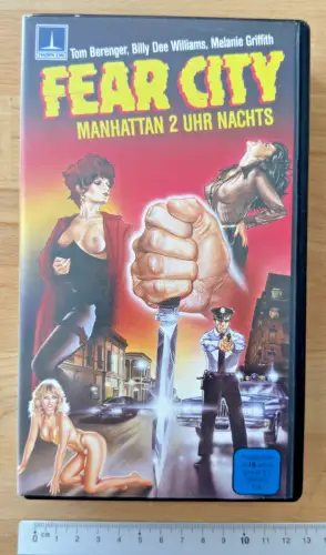 VHS Kassette - Fear City Manhattan 2 Uhr nachts - Berenger, Williams, M.Griffith