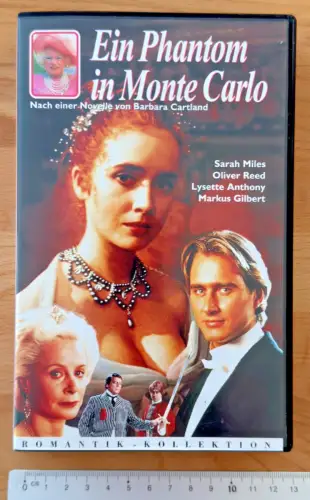 Ein Phantom in Monte Carlo - VHS Taurus Video - Sarah Miles Oliver Reed Romantik