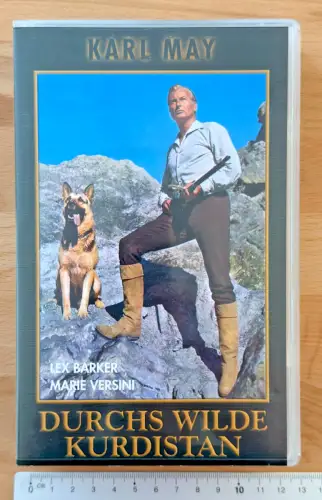 Durchs wilde Kurdistan VHS Kassette Karl May Lex Barker Klassiker Abenteuer Film