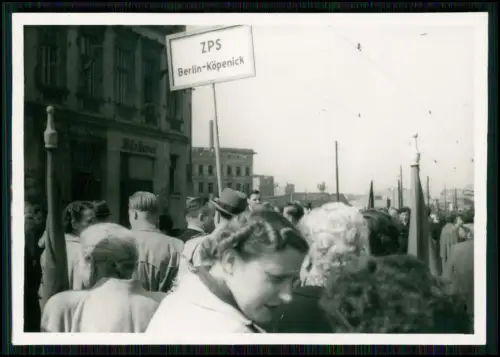 4x Foto - ZPS Berlin-Köpenick - Siegfried Berger Volksaufstands 17.Juni 1953 DDR