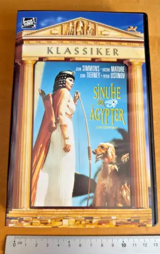 Ägypten - Sinuhe der Ägypter - VHS - 1954 Monumentalfilm Klassiker - Fox Video