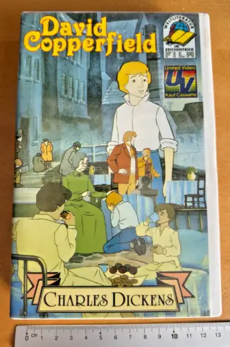 London - David Copperfield - VHS Zeichentrick - Klassiker Dickens Literaturfilm