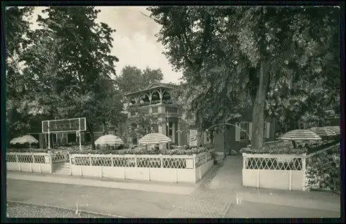 Echt AK Berlin Zehlendorf - Fischerhüttenstraße Café Restaurant Leopold 1937 gel