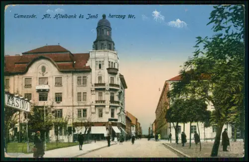 7x AK - Párkány Štúrovo Szent Imre tér Slowakei Ungarn - u. andere HUN 1915 gel.
