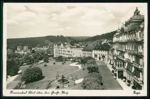 5x AK - Mariánské Lázně Marienbad Region Karlsbad Tschechien - 1941-43 gelaufen