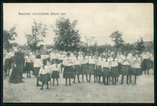 6x AK - Ungarn - vermutlich Internat Schule Schülerinnen - Ansichten - um 1900