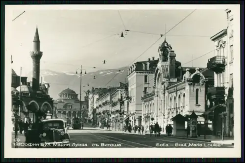 5x Echt Foto AK - Ansichtskarte Postkarte - Sofia Bulgarien - Ansichten vor 1945