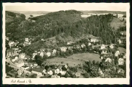 2x Foto AK - Bad Berneck Fichtelgebirge Bayern – Blick Ölschnitztal Stadtansicht