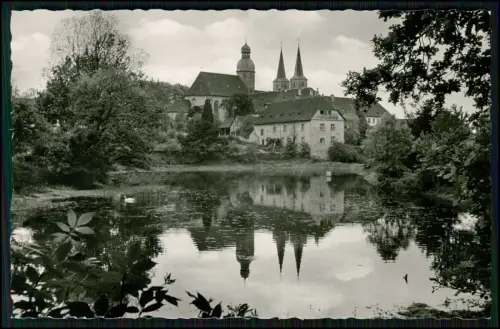 Echt Foto AK - Ehemaliges Kloster Benediktinerabtei Marienmünster bei Steinheim