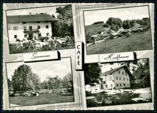 Foto AK- Wildenholzen Moosach Grafing Glonn - Café Hofbauer Landgasthof Gasthaus