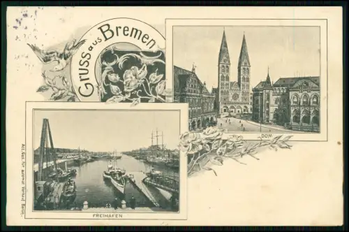 10x AK alte Ansichtskarte Postkarte - Bremen ab 1901-20 - diverse Ansichten