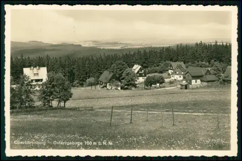 3x Echt Foto AK - Oberbärenburg Osterzgebirge Altenberg - Dorfansicht Erzgebirge