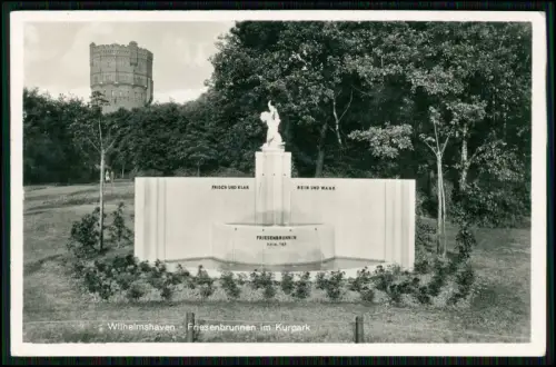 5x AK Wilhelmshaven, Friesenbrunnen, Banter Ruine, Nordsee St. Peter Ording uvm.