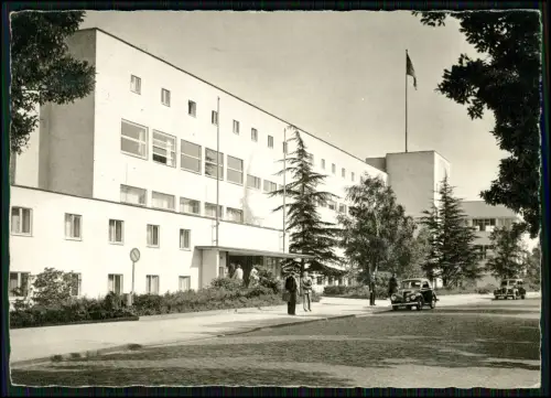 3x Echt Foto AK - Bonn Bundeshaus - Beethovenhalle Nachkriegsmoderne - 1950er