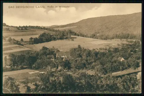 AK - Rüden im Wuppertal im Bergischen Land - Floragarten Wipperaue - 1911 gel.