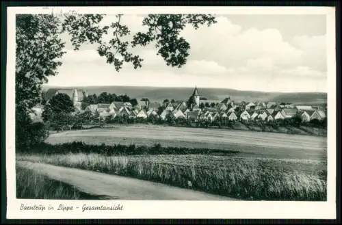 AK - Barntrup in Lippe Detmold - Blick auf den Ort mit Kirche und Häuser