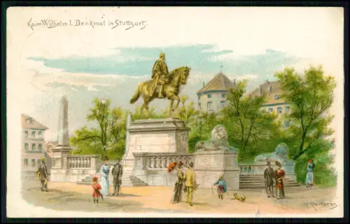9x AK alte Ansichtskarte Postkarte - Stuttgart - diverse Ansichten