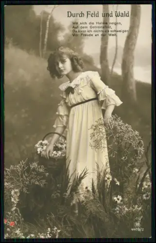 10 alte Ansichtskarte Postkarte - Frauen Portraits - diverse Ansichten - 1905-20