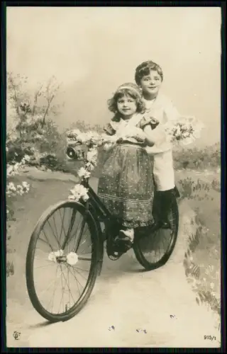 7 alte Künstler Ansichtskarte Postkarte - Kinder - diverse Ansichten - 1905-20