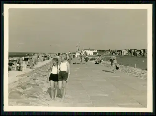 15x Foto - Döse Cuxhaven Duhnen Nordsee - Sommerfrische Urlaub Strand Badegäste