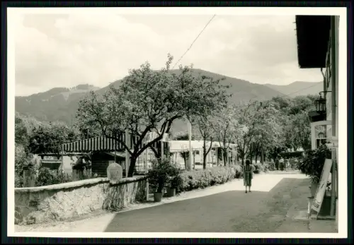 8x Foto - Bad Wiessee in Oberbayern - der Ort mit Straßen - Häuser Kirche uvm.